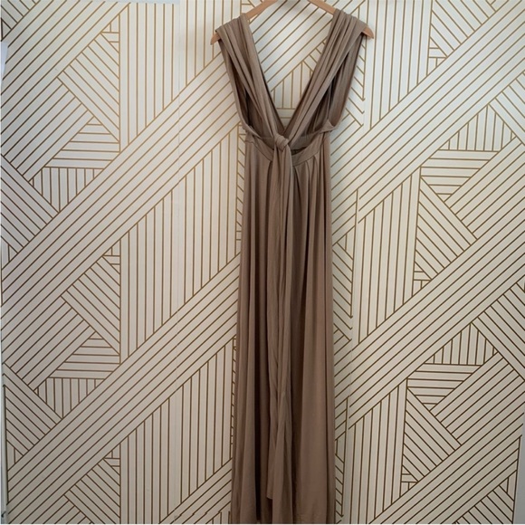 Tart Maxi Dress Nude Convertible Multi Wear - Picture 3 of 12
